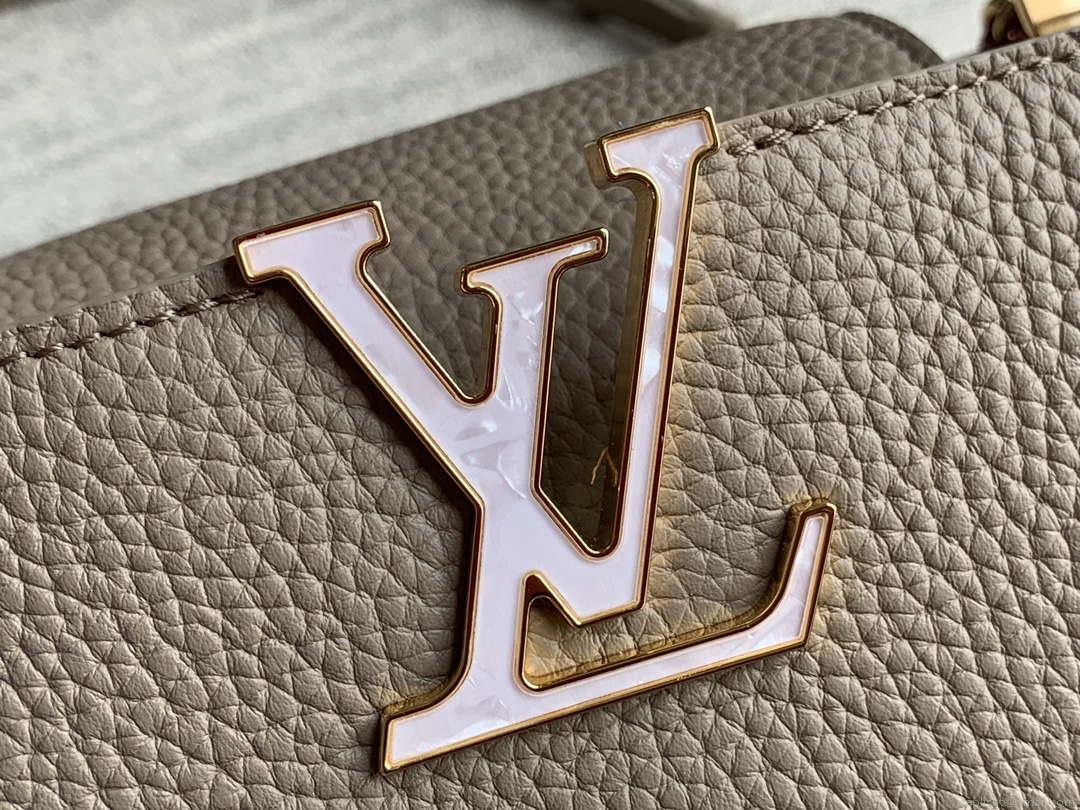 LV M22121 Louis Vuitton Capucines BB Handbag Gray