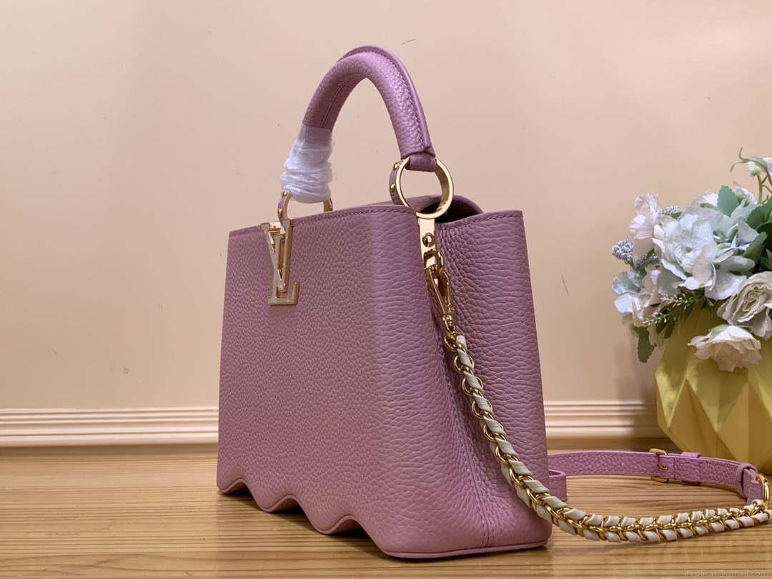 LV M22122 Louis Vuitton Capucines BB Handbag Pink