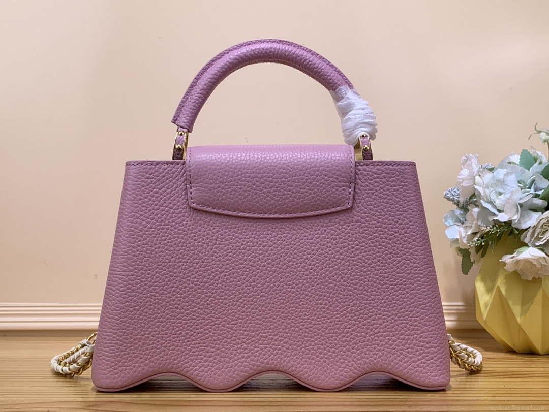 LV M22122 Louis Vuitton Capucines BB Handbag Pink
