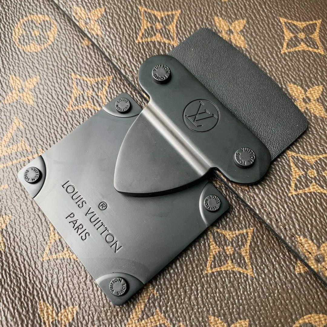 LV M82598 Louis Vuitton Pochette S-Lock Brown