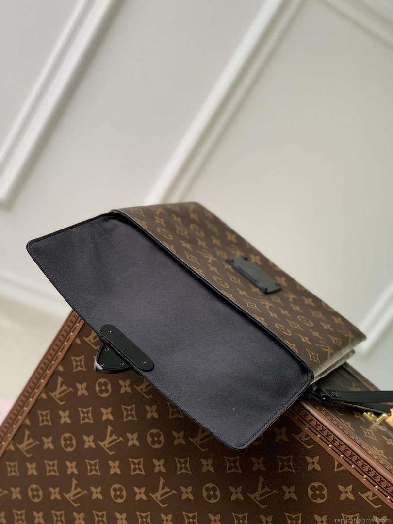LV M82598 Louis Vuitton Pochette S-Lock Brown