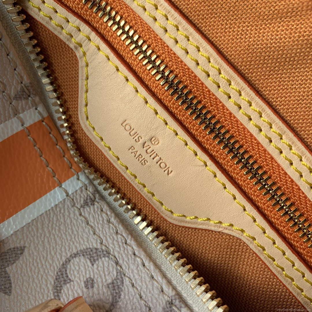 LV M46749 Louis Vuitton Speedy Bandoulière 25 Handbag Beige/Ocher
