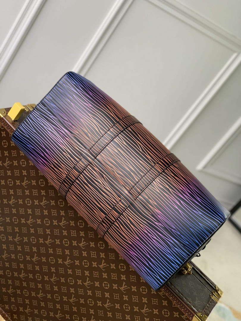 LV M23174 Louis Vuitton Keepall Bandoulière 50 Bag Gradient Electric Sun
