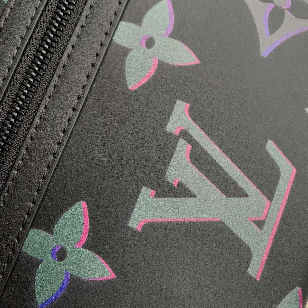 LV M22488 Louis Vuitton Comet Backpack Bag Black Borealis