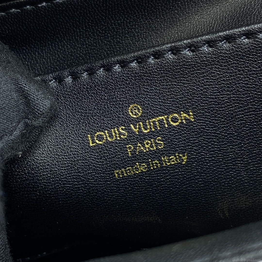LV M22890 Louis Vuitton GO-14 MM Bag White/Black