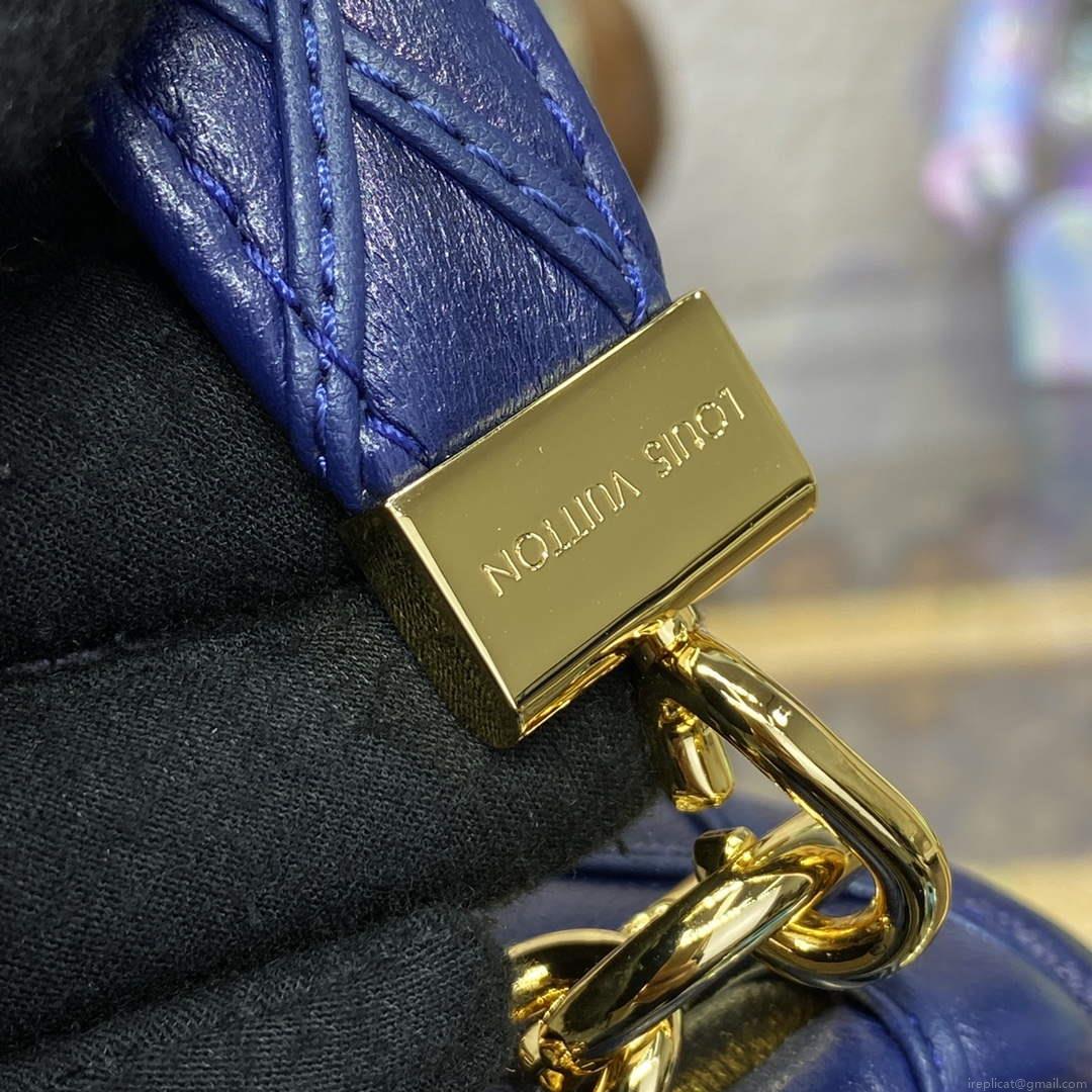 LV M23682 Louis Vuitton GO-14 MM Bag Navy Blue