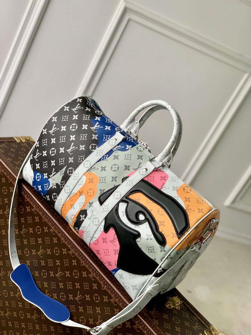 LV M23160 Louis Vuitton Keepall Bandoulière 45 Multicolor