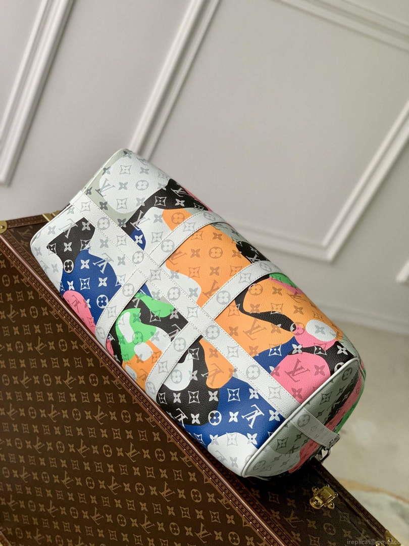 LV M23160 Louis Vuitton Keepall Bandoulière 45 Multicolor