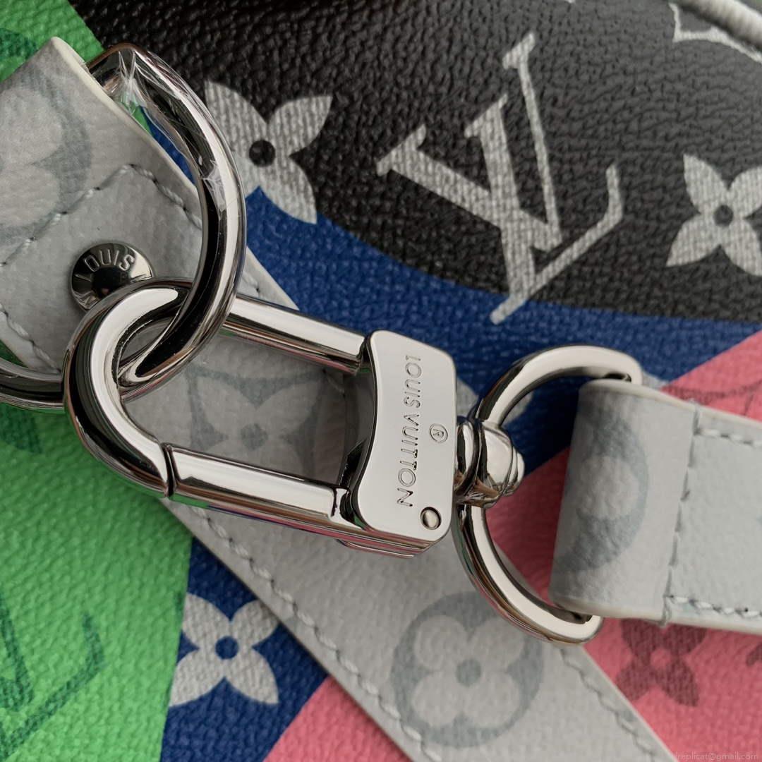 LV M23160 Louis Vuitton Keepall Bandoulière 45 Multicolor