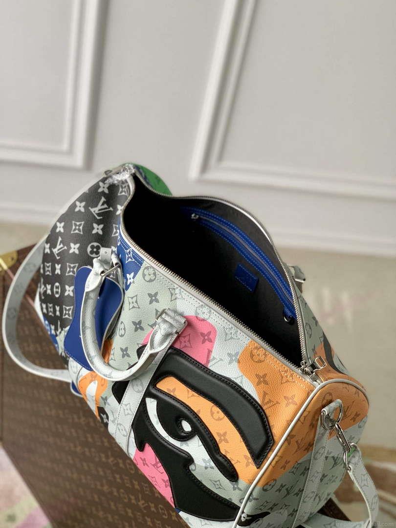 LV M23160 Louis Vuitton Keepall Bandoulière 45 Multicolor