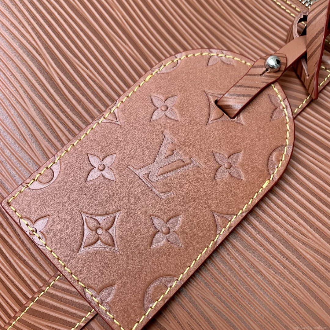 LV M23721 Louis Vuitton Keepall Bandoulière 50 Bag Brown