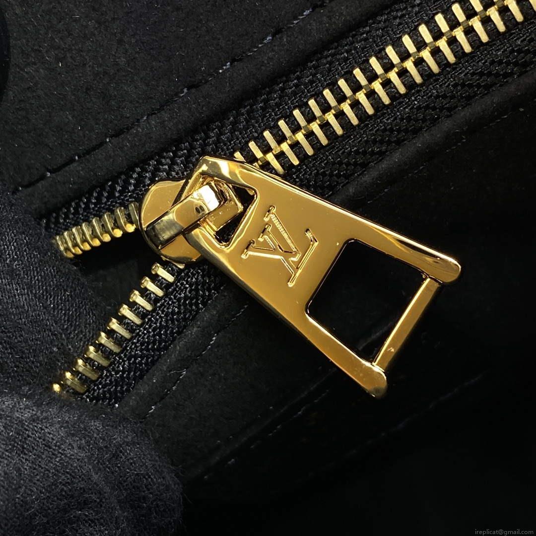 LV M46733 Louis Vuitton OnTheGo PM Handbag Black