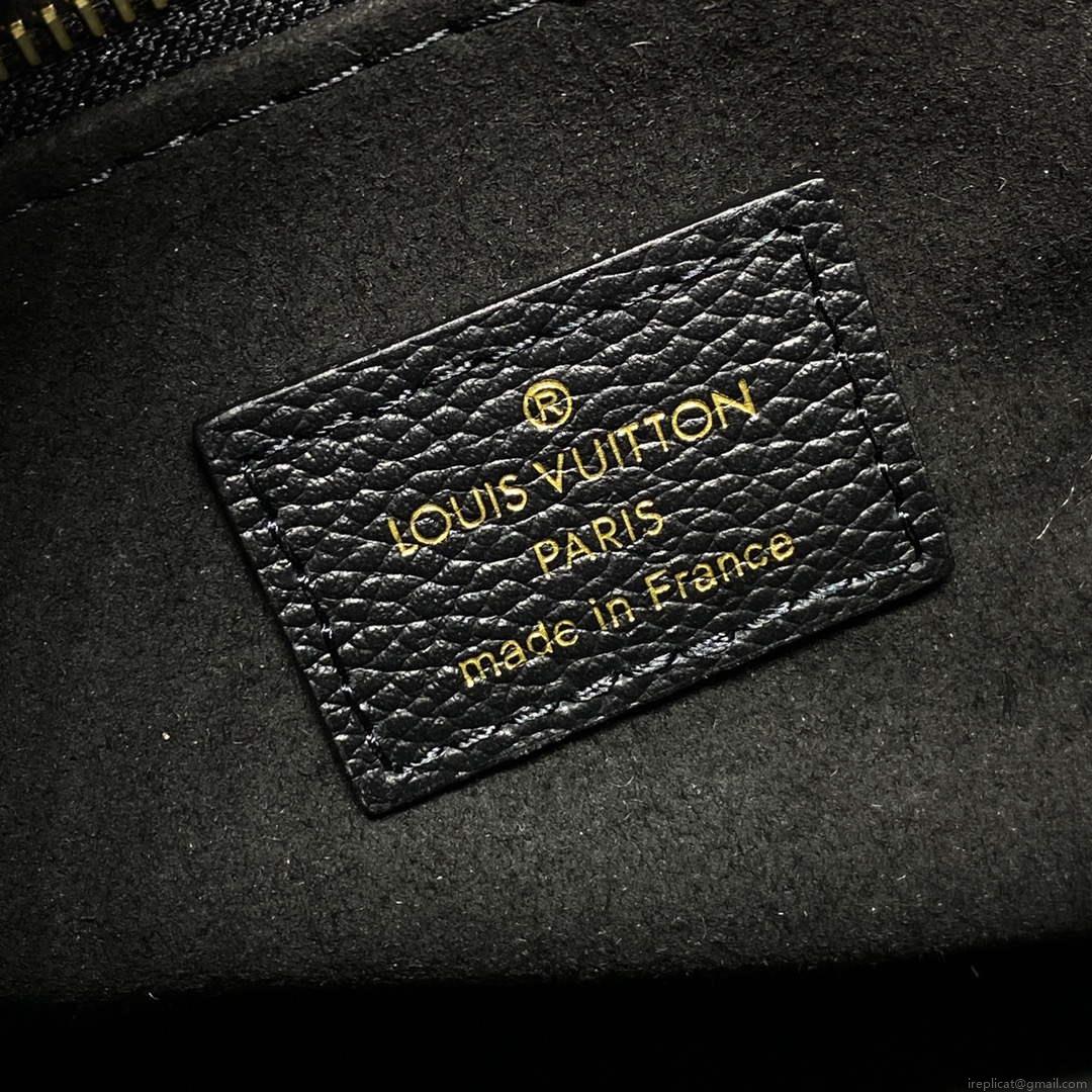 LV M46733 Louis Vuitton OnTheGo PM Handbag Black