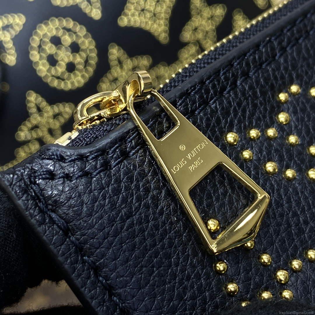 LV M23393 Louis Vuitton Blossom PM Tote Bag Black