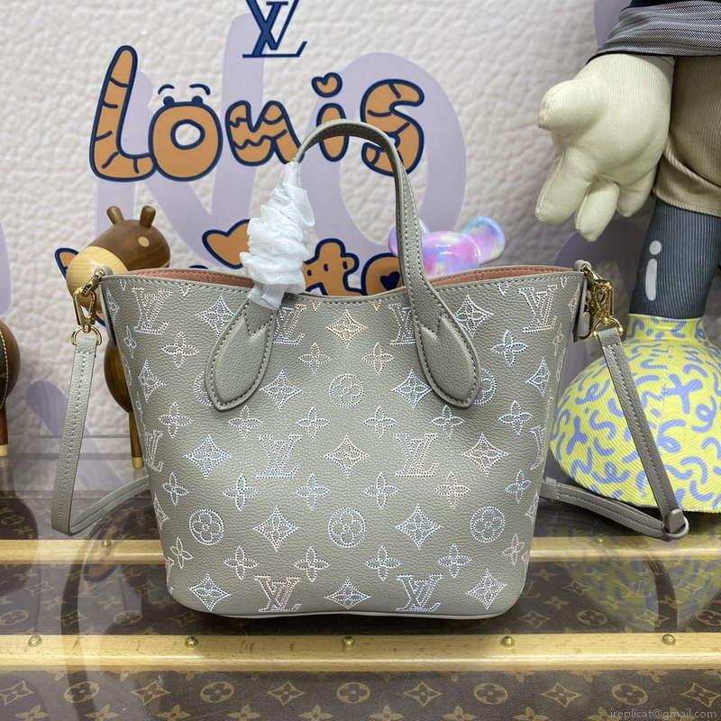 LV M23758 Louis Vuitton Blossom PM Tote Bag Gray
