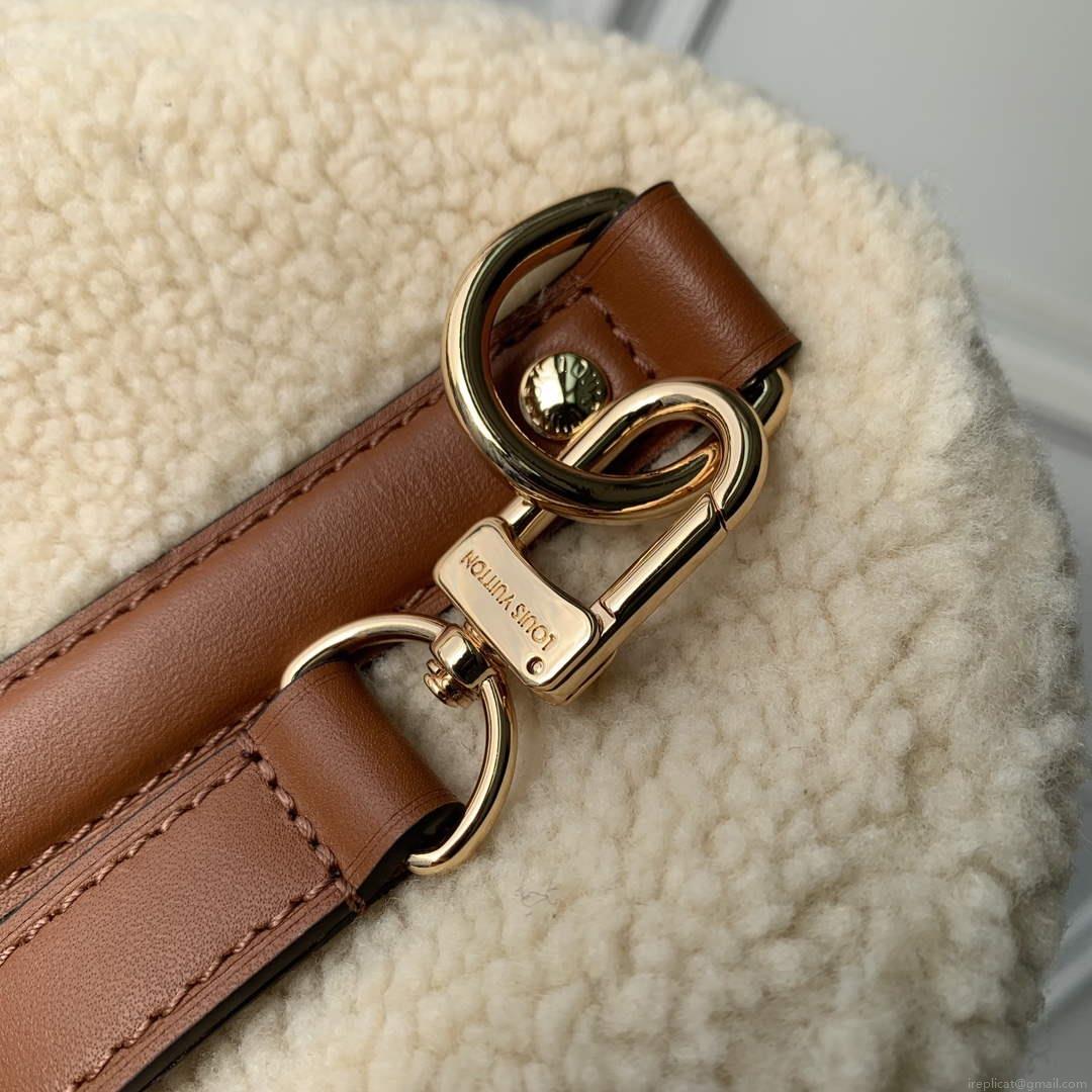 Louis Vuitton LV M23468 Speedy Bandoulière 25 Bag Cream/Brown