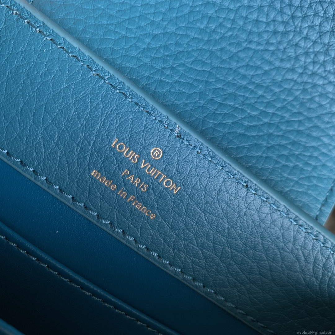 Louis Vuitton LV M23766 Capucines Mini Handbag Green