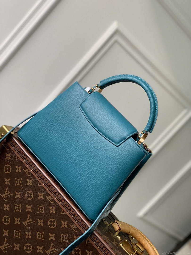 Louis Vuitton LV M23766 Capucines BB Handbag Green
