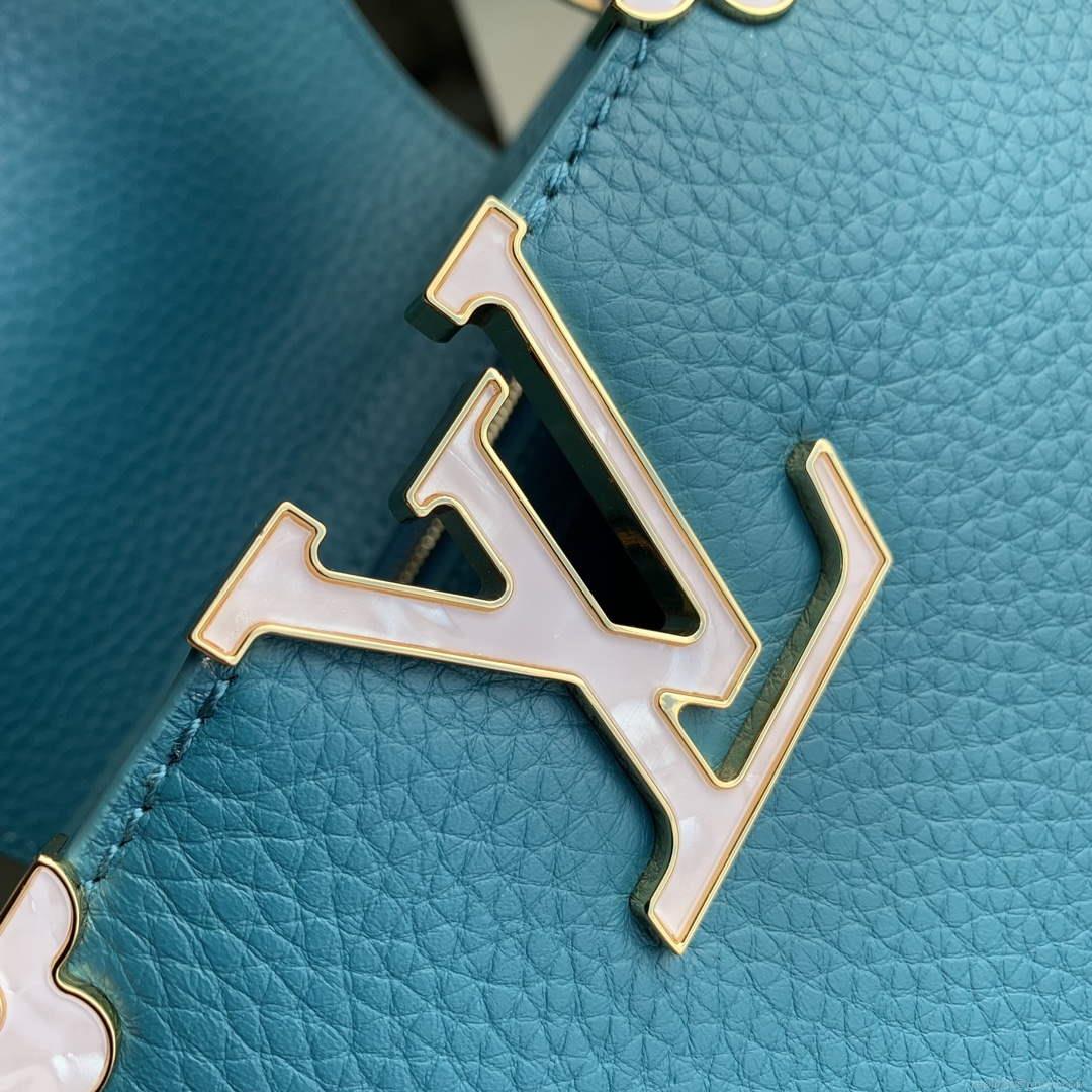 Louis Vuitton LV M23766 Capucines BB Handbag Green