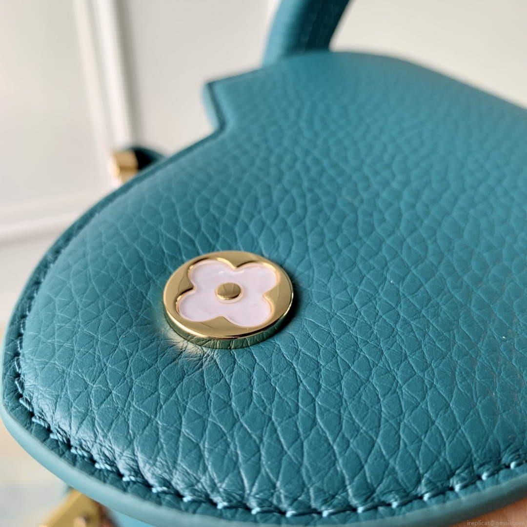 Louis Vuitton LV M23766 Capucines BB Handbag Green