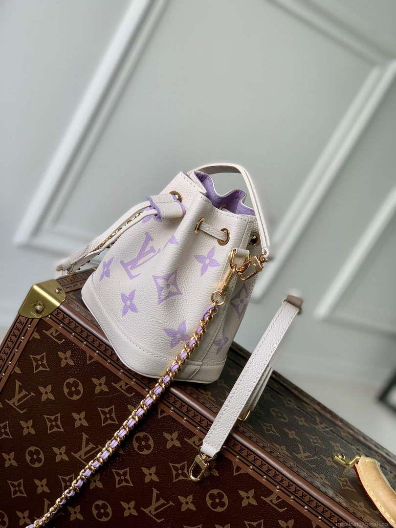 LV M46291 Louis Vuitton Nano Noé Bag Purple