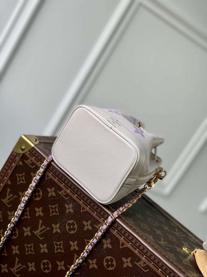 LV M46291 Louis Vuitton Nano Noé Bag Purple