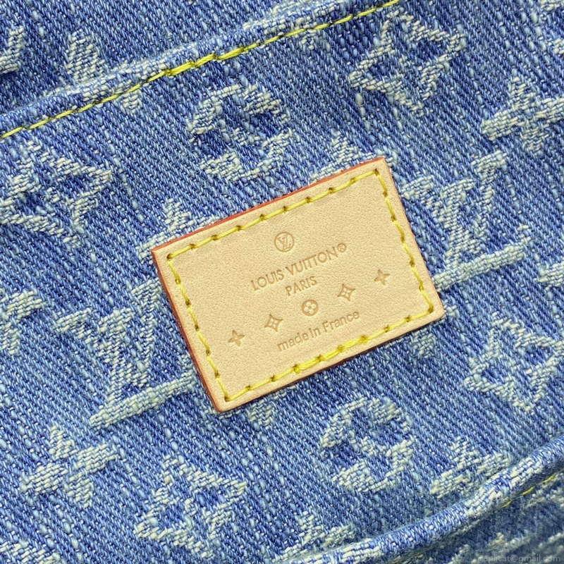 LV M46836 Louis Vuitton Venice Small Backpack Bag Monogram Denim
