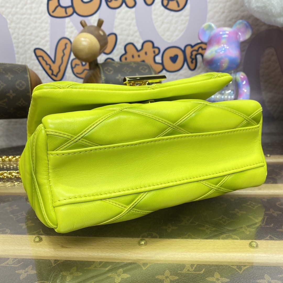 LV M24186 Louis Vuitton GO-14 MM Bag Lemon Yellow