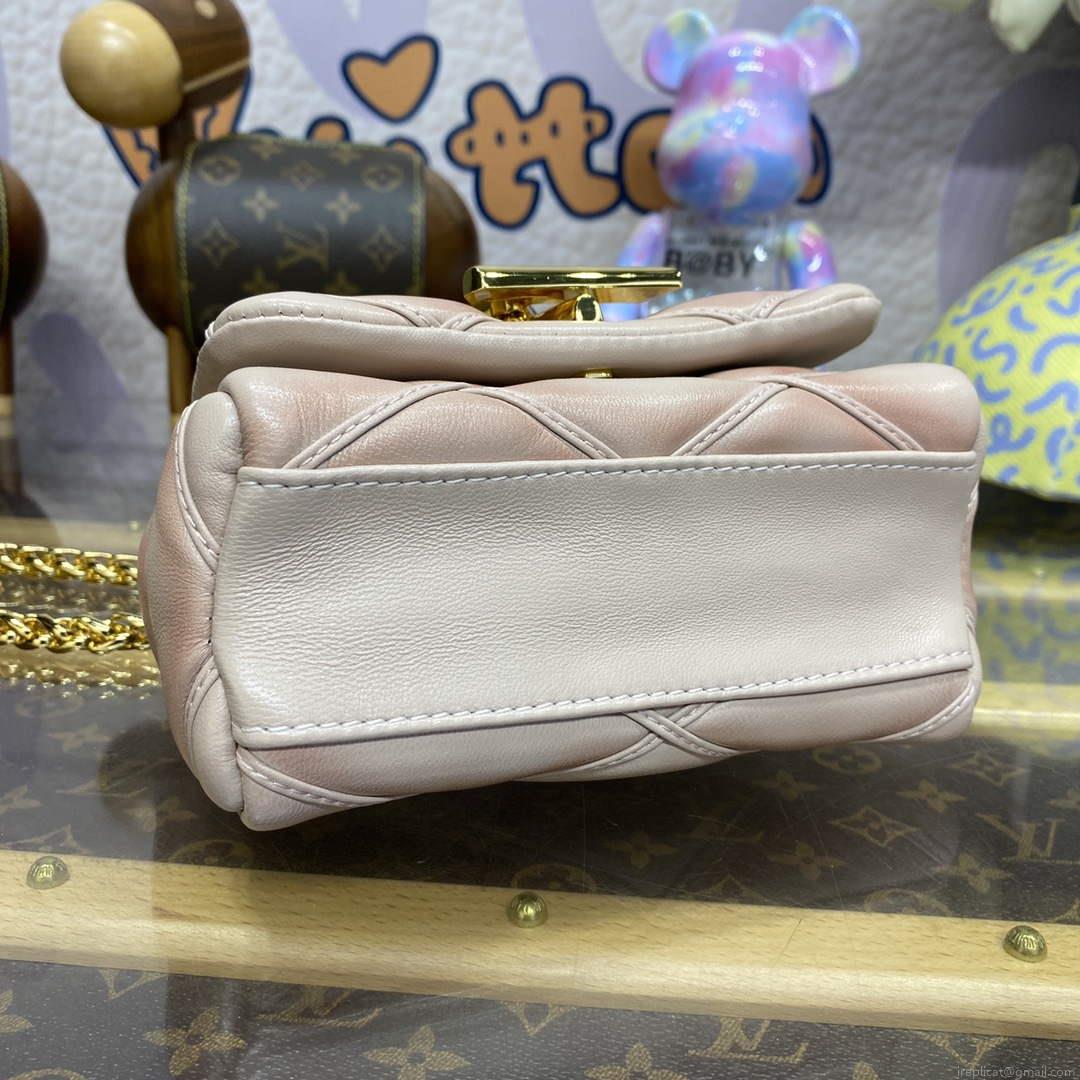 LV M82752 Louis Vuitton Pico GO-14 Bag Beige/Pink