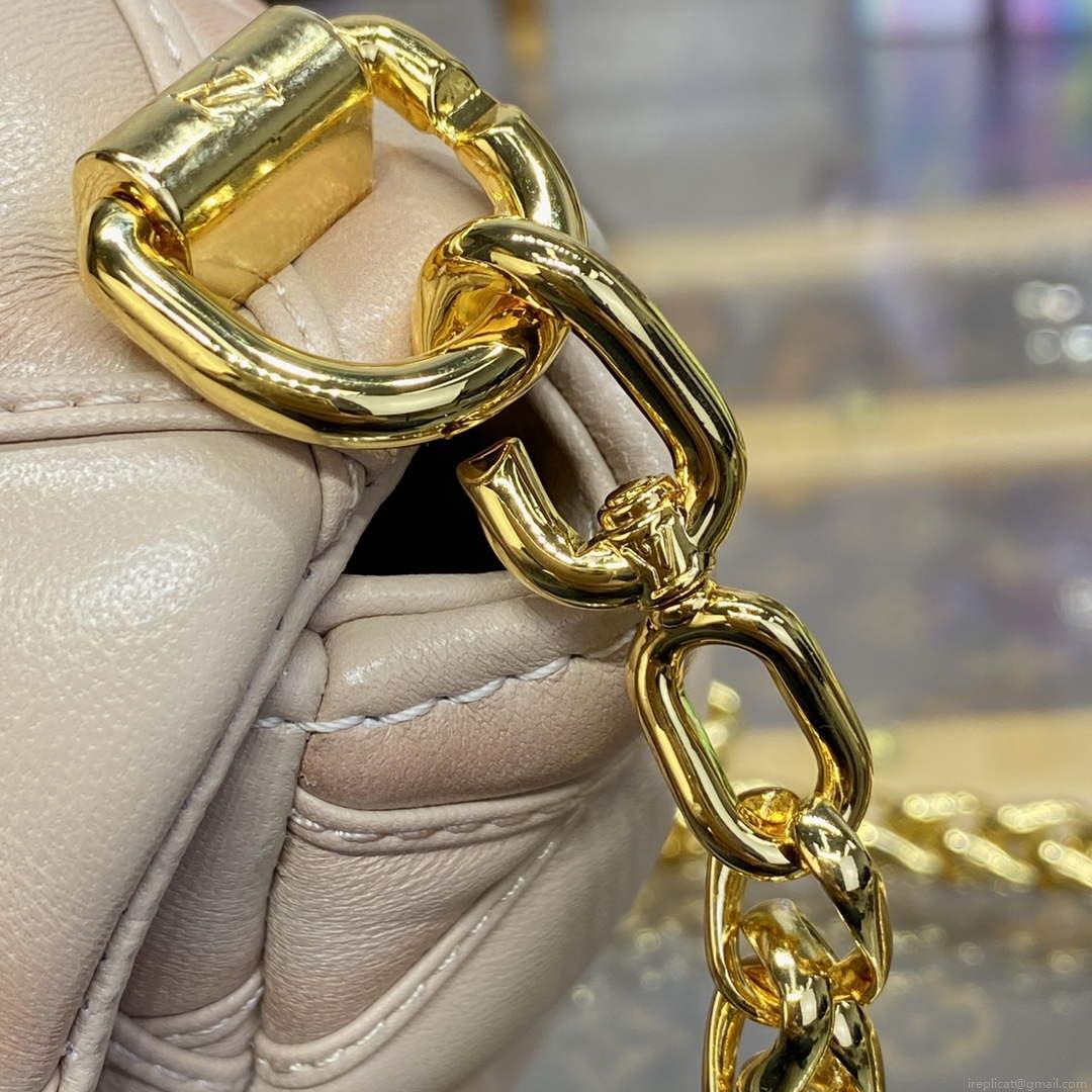 LV M82752 Louis Vuitton Pico GO-14 Bag Beige/Pink