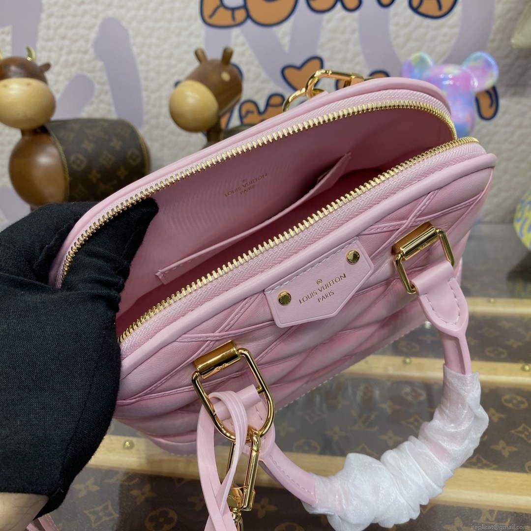 LV M24453 Louis Vuitton Alma BB Bag Rosabella Pink