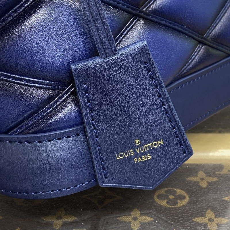 LV M23666 Louis Vuitton Alma BB Bag Navy Blue