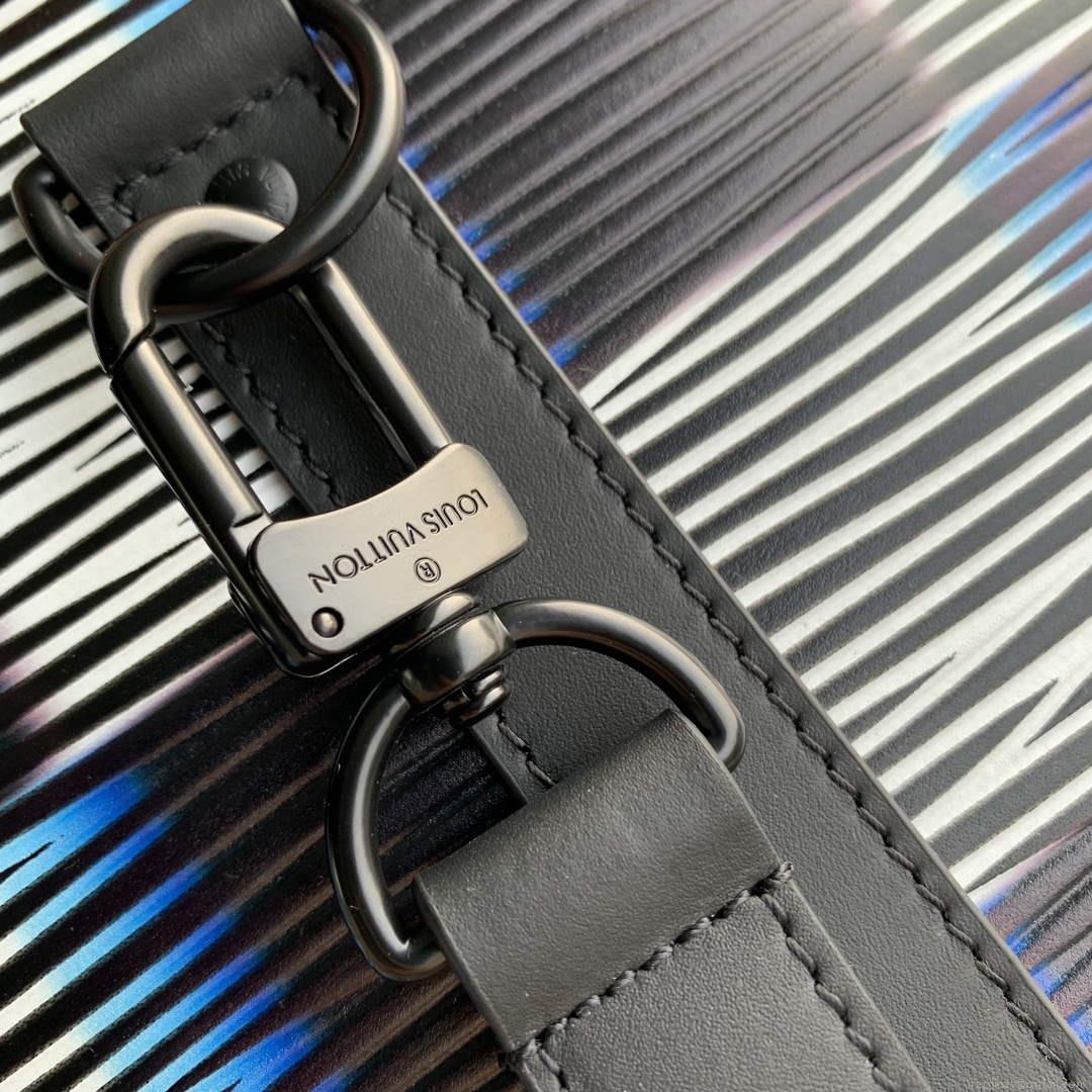 LV M23771 Louis Vuitton Keepall Bandoulière 50 Bag Blue Moon