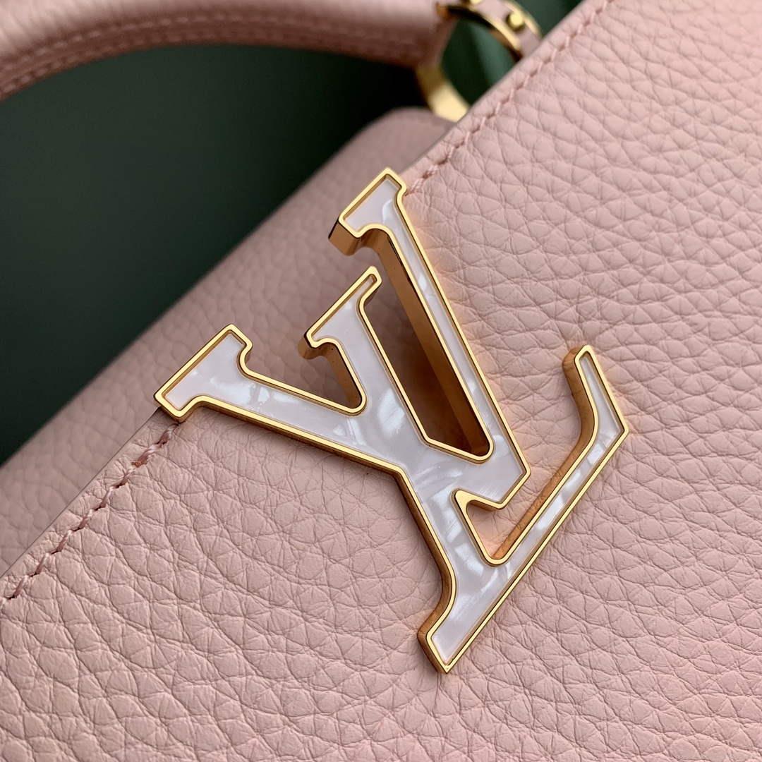 LV M23363 Louis Vuitton Capucines Mini Handbag Jasmine Pink