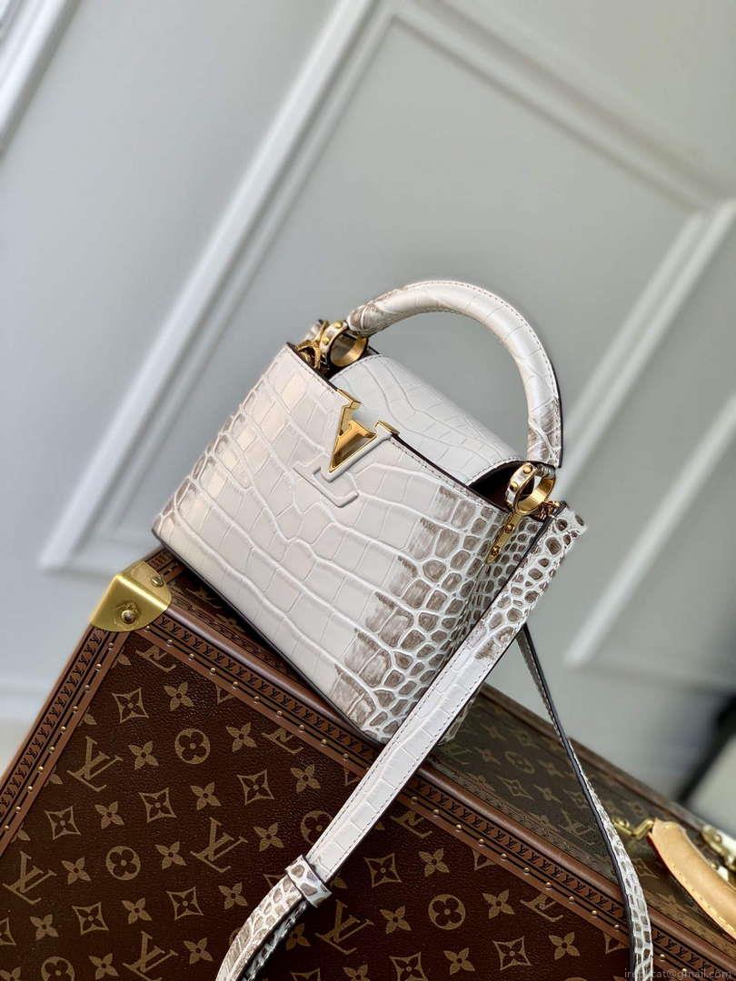 LV M48865 Louis Vuitton Capucines Mini Handbag Himalayas