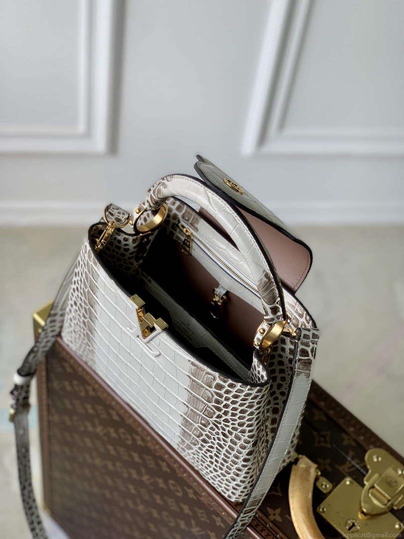 LV M48865 Louis Vuitton Capucines BB Handbag Himalayas