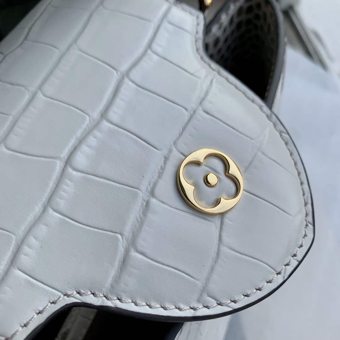 LV M48865 Louis Vuitton Capucines BB Handbag Himalayas