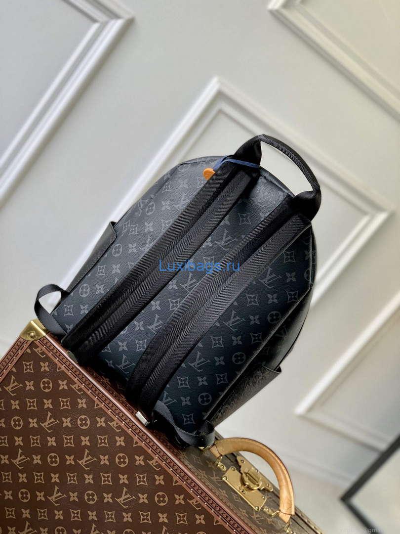 LV M31033 Louis Vuitton Discovery Backpack Bag Black