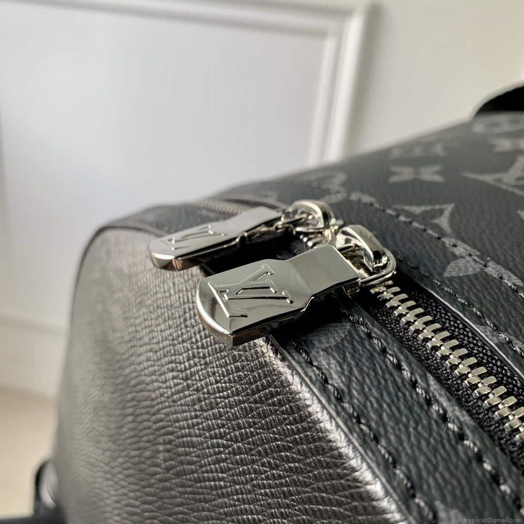 LV M31033 Louis Vuitton Discovery Backpack Bag Black