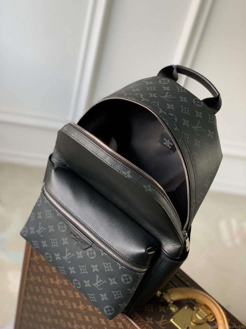 LV M31033 Louis Vuitton Discovery Backpack Bag Black