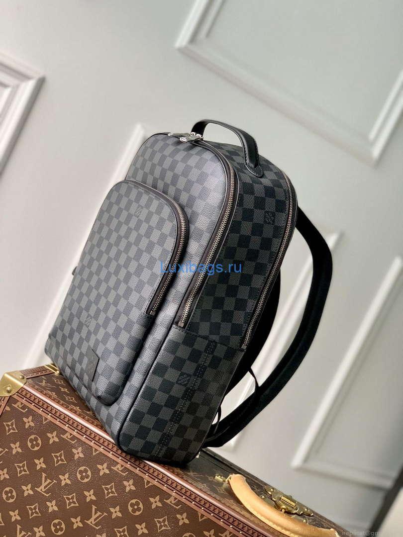 LV N40499 Louis Vuitton Avenue Backpack Bag Black