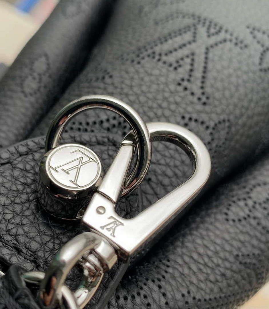 LV M24255 Louis Vuitton Hand It All PM Bag Mahina Black