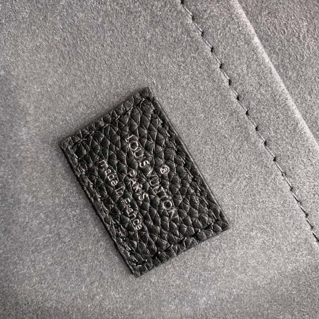 LV M24255 Louis Vuitton Hand It All PM Bag Mahina Black