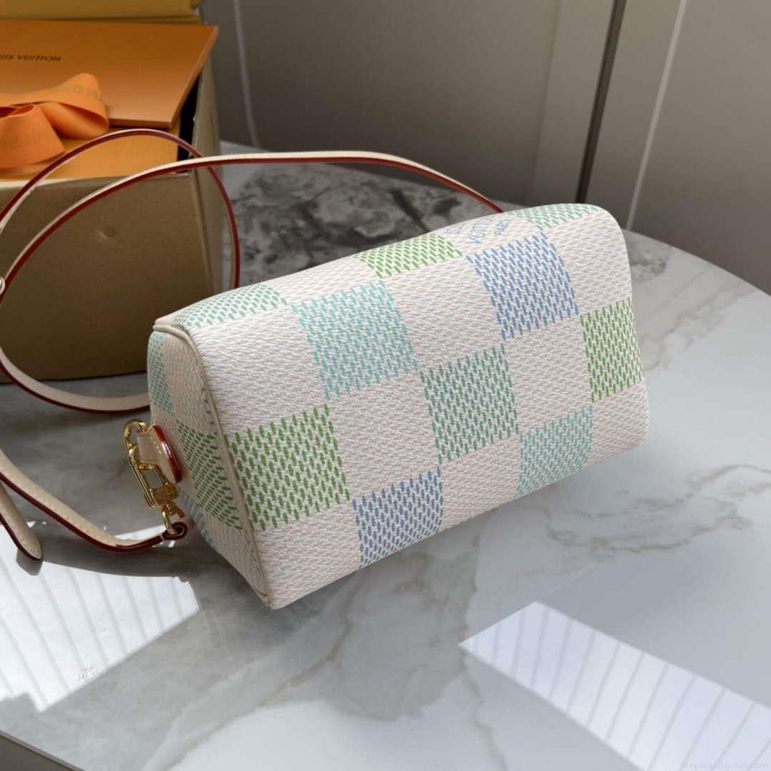 LV N40515 Louis Vuitton Speedy Bandoulière 20 Handbag Pistachio