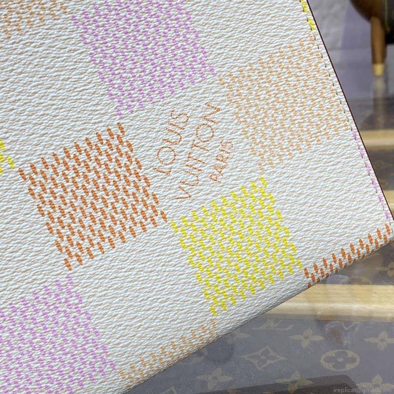 LV N40740 Louis Vuitton Toilet Pouch Bag Peach