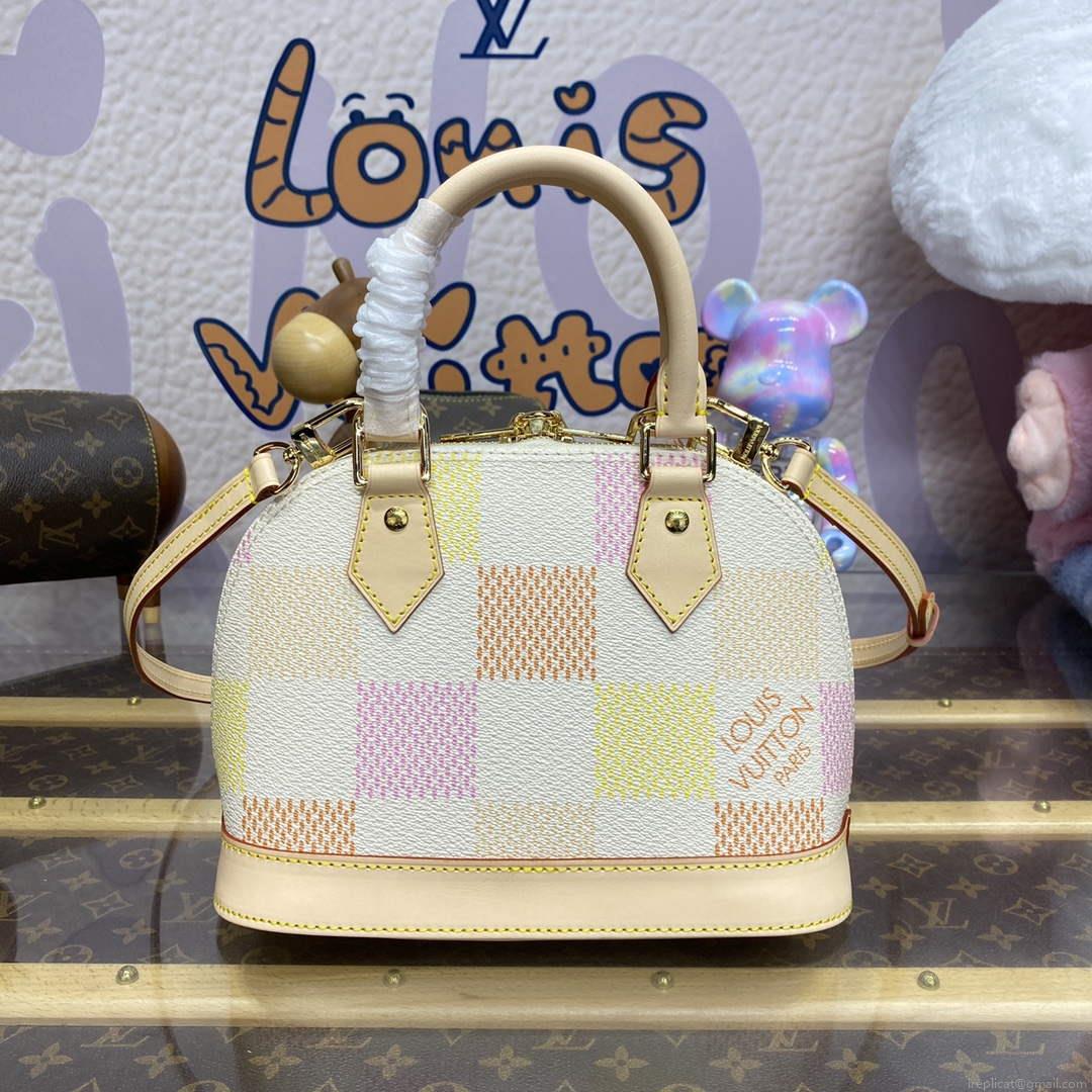 LV N40516 Louis Vuitton Alma BB Bag Peach Pink