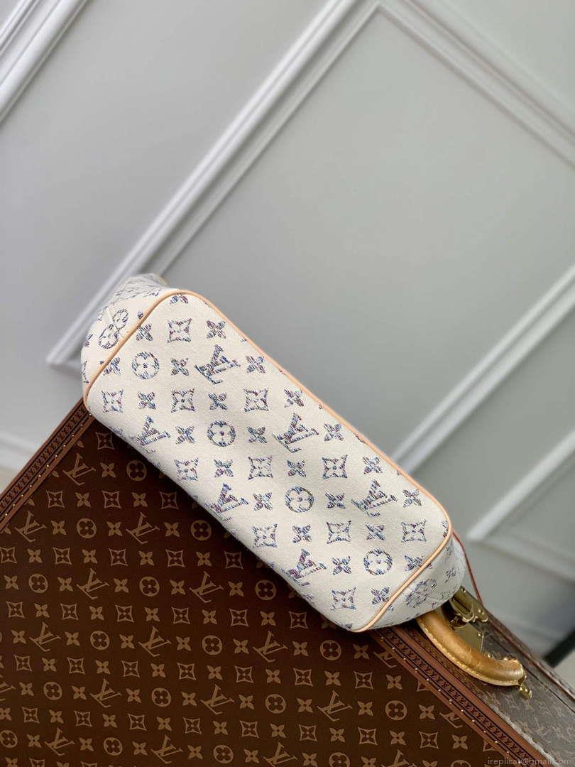 LV M24905 Louis Vuitton Neverfull MM Bag Multicolor Beige