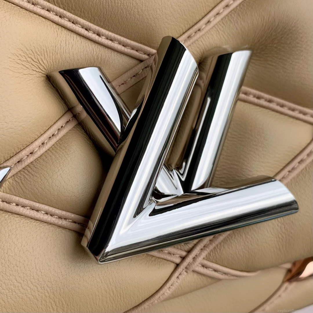 LV M24151 Louis Vuitton GO-14 MM Handbag Beige