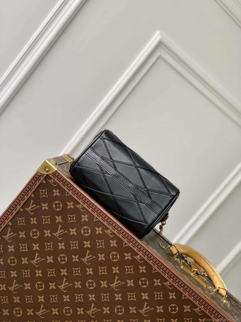 LV M24261 Louis Vuitton Speedy Bandoulière 20 Handbag Black
