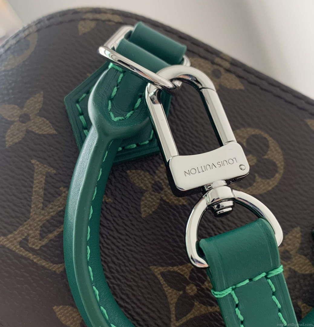 LV M82717 Louis Vuitton Nano Alma Bag Green